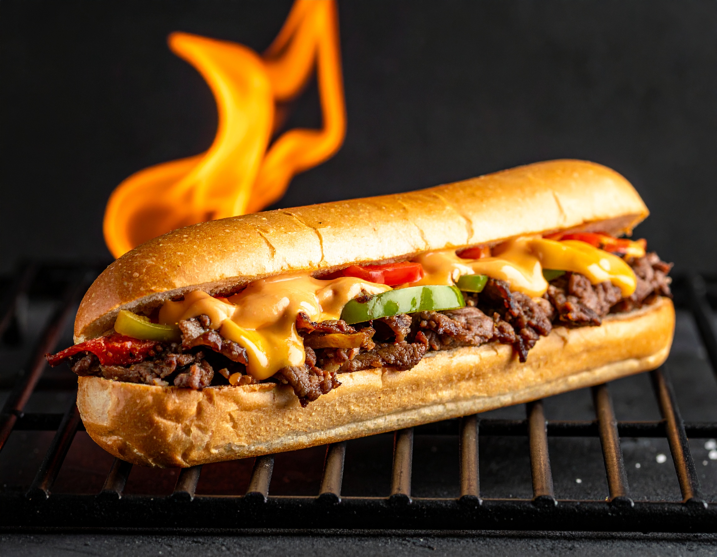 Ground Beef Philly Cheesesteak